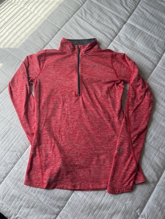 Nike Jackets & Blazers - Nike dri-fit red half zip pullover jacket, size XS